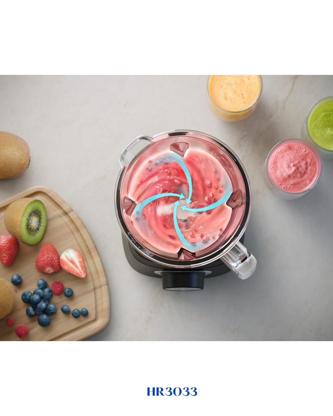 PHILIPS 5000 SERIES GLASS BLENDER 1200W 2L