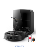ROBOROCK SAROS Z70 ROBOT VACUUM AND MOP-BLACK
