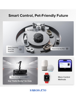 ROBOROCK SAROS Z70 ROBOT VACUUM AND MOP-BLACK