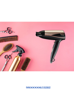 TRISA TRAVEL HAIR DRYER BLACK/GOLD 1600W