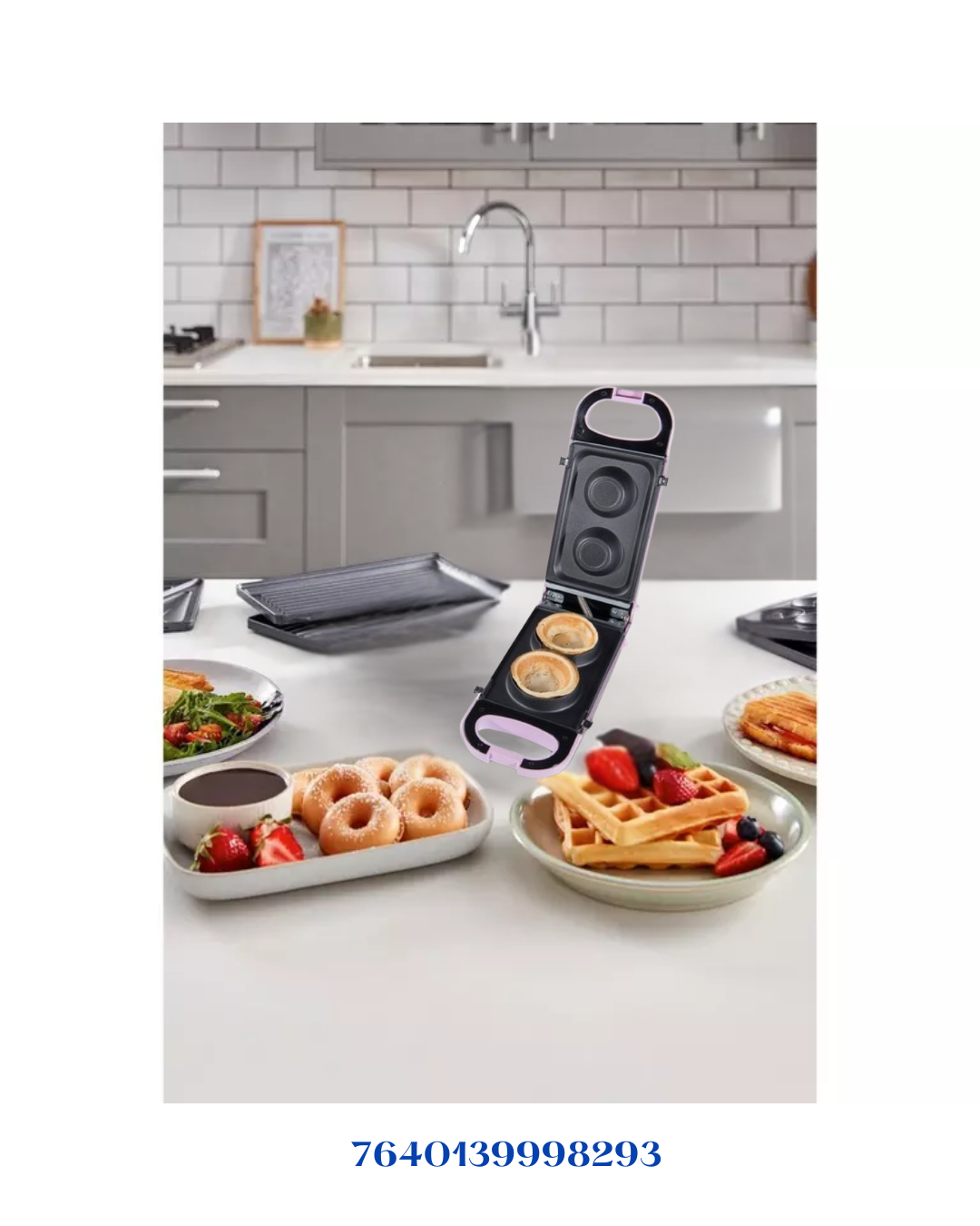 Trisa Snack Maker Retro Line Pink 700W