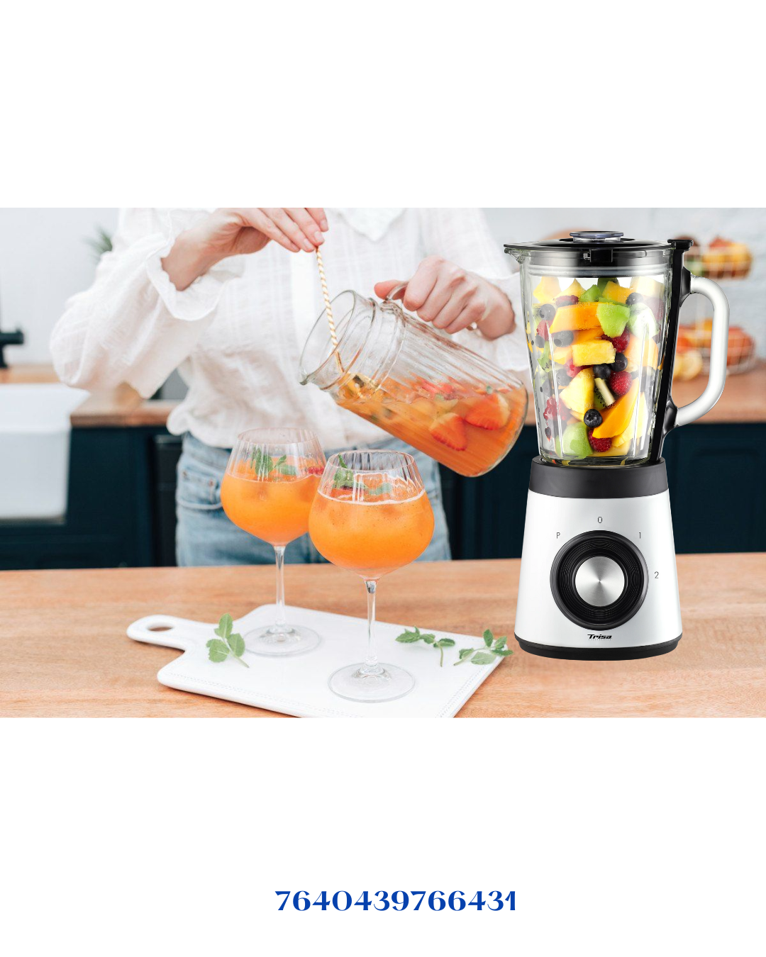 TRISA STAND BLASTIC BLENDER DINERS EDITION 500W