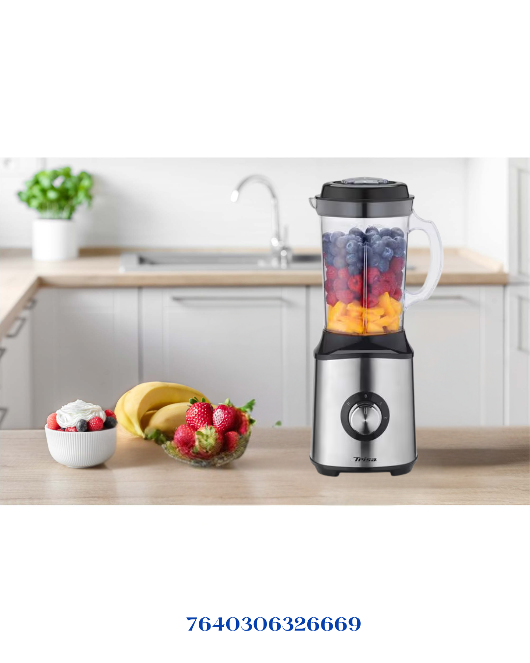 TRISA STAND BLASTIC BLENDER MIX WELL 400W 1L