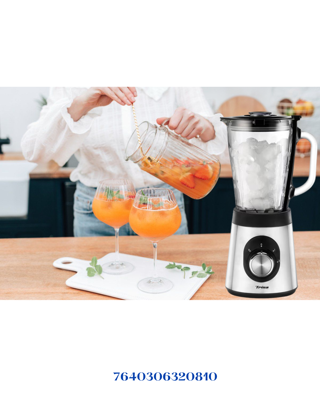 TRISA ROYAL CRUSH GLASS BLENDER 800W 1.5L