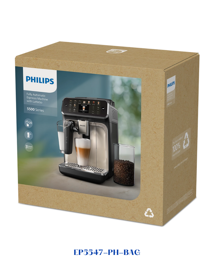 PHILIPS 5500 SERIES FULLU AUTOMATIC ESPRESSO MACHINE 1500W