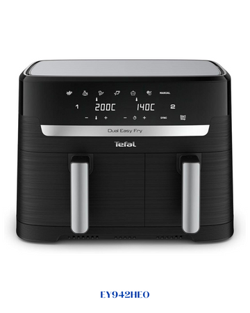TEFAL AIR FRYER DIGITAL OIL LESSDUAL ESSENTIAL XXL 2700W