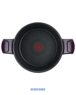 TEFAL RESIST INTENSE STEWPOT WITH GLASS LID 30CM