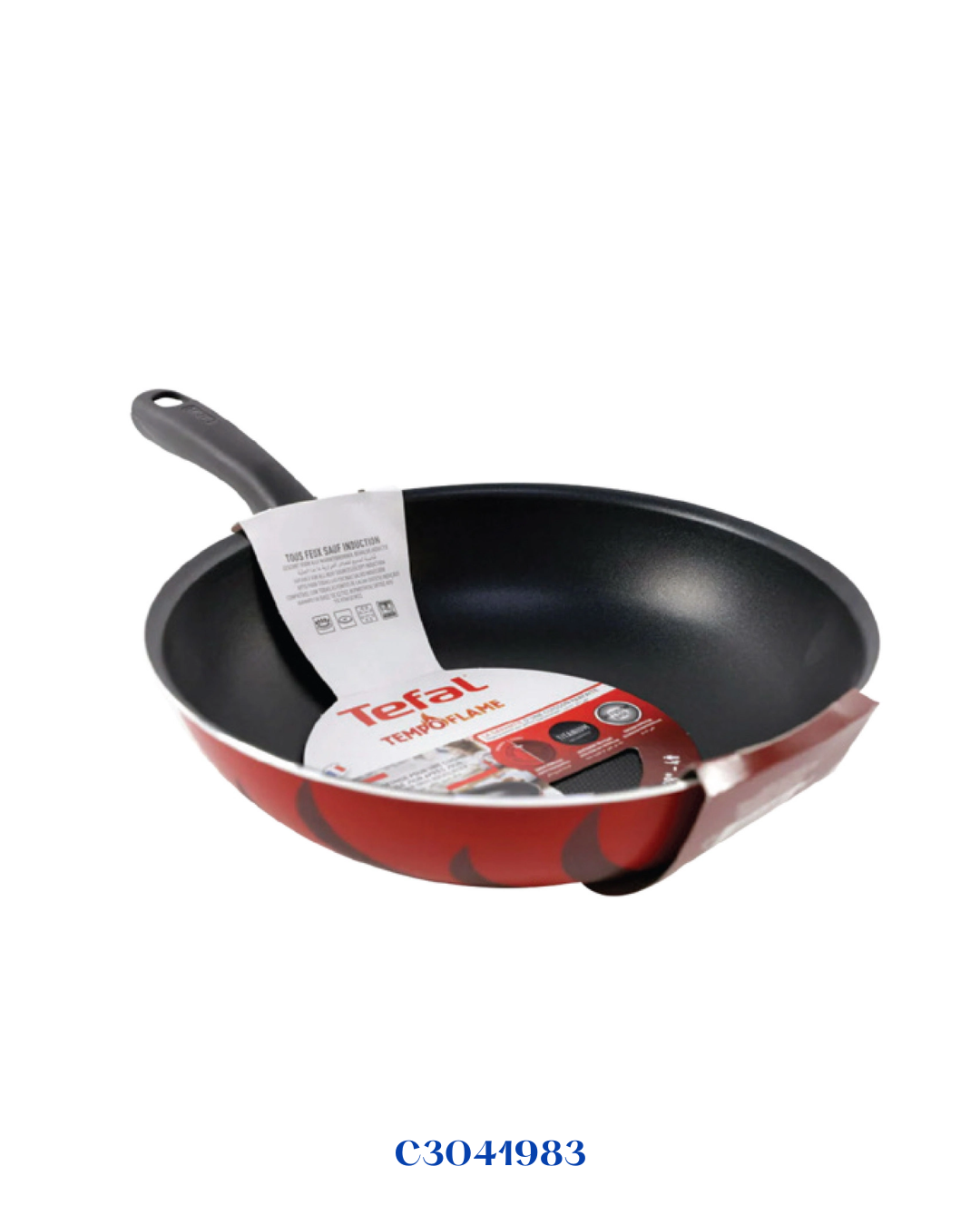 TEFAL TEMPO FLAME WOK FRYPAN 28CM