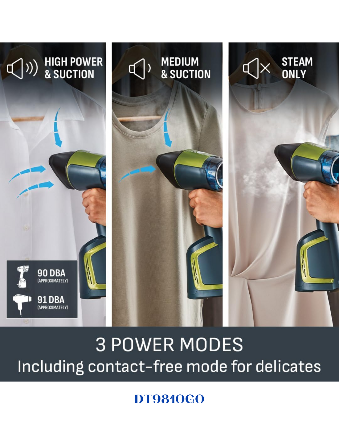 TEFAL AEROSTEAM HANDHELD STEAMER-1400W