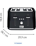 TEFAL LOFT TOASTER 4-SLICE 1700W