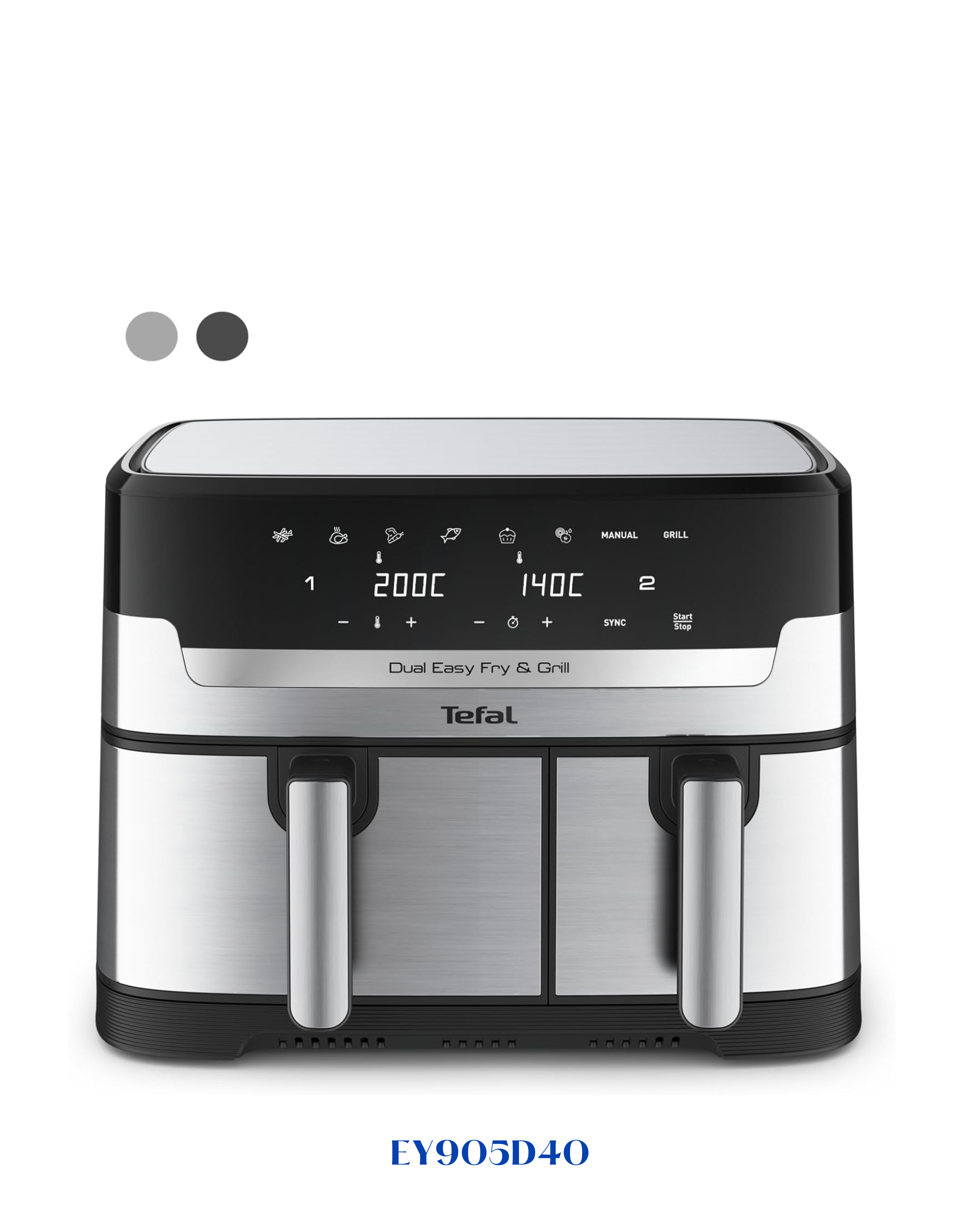 TEFAL DUAL EASY FRY & GRILL 8.3L