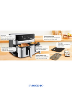 TEFAL DUAL EASY FRY & GRILL 8.3L