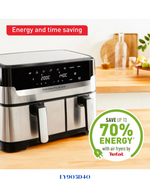 TEFAL DUAL EASY FRY & GRILL 8.3L