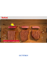 TEFAL OPTIGRILL+ INTELLIGENT CONTACT GRILL, PERFECT RESULTS