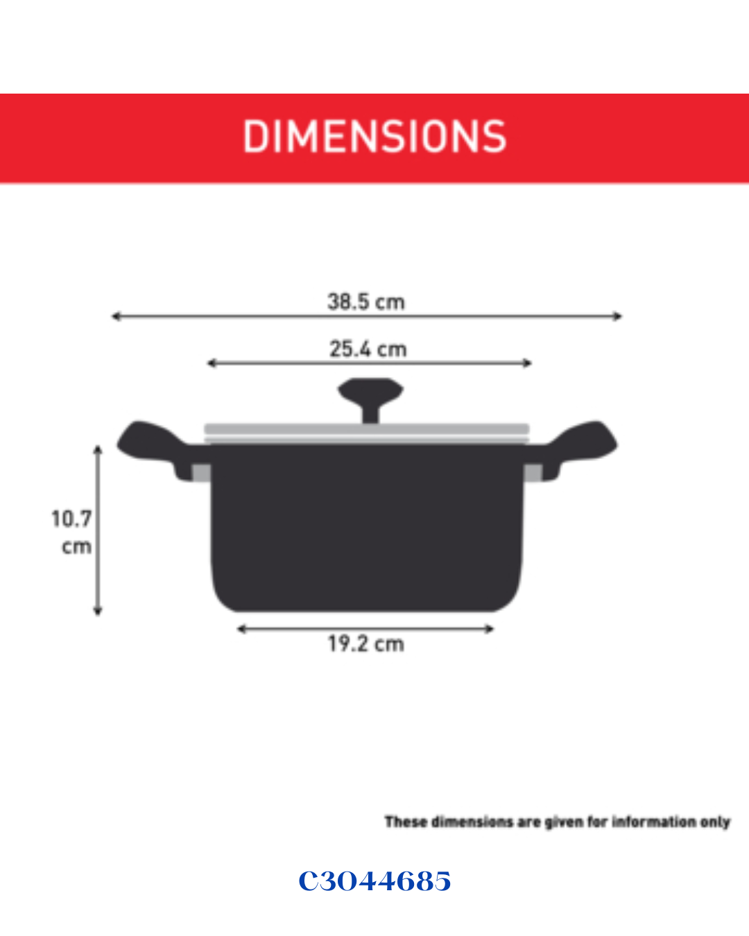 TEFAL TEMPO FLAME STEWPOT 24CM