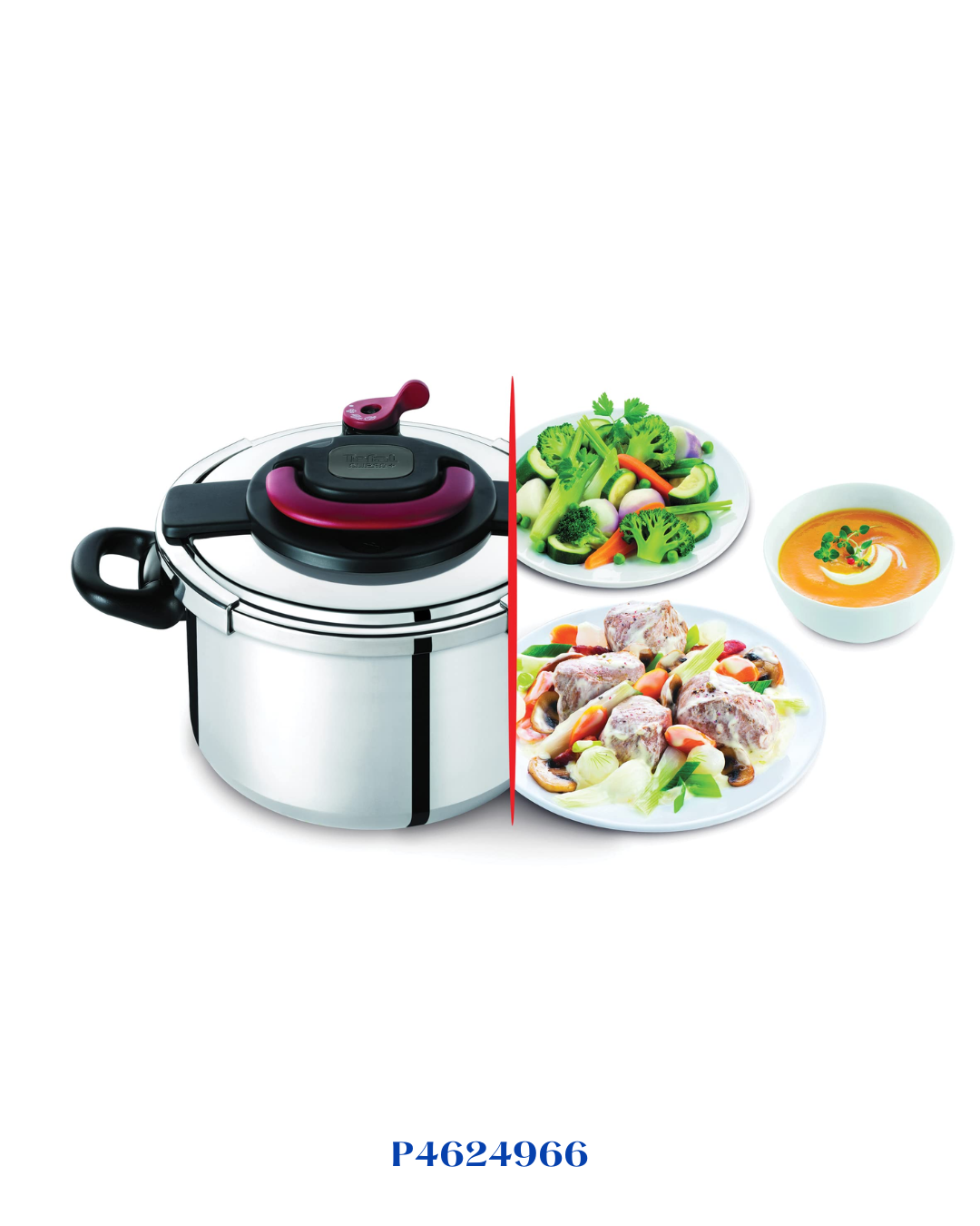 TEFAL CLIPSO MINUT' EASY  PRESSURE COOKER 9L- قدر ضغط تيفال