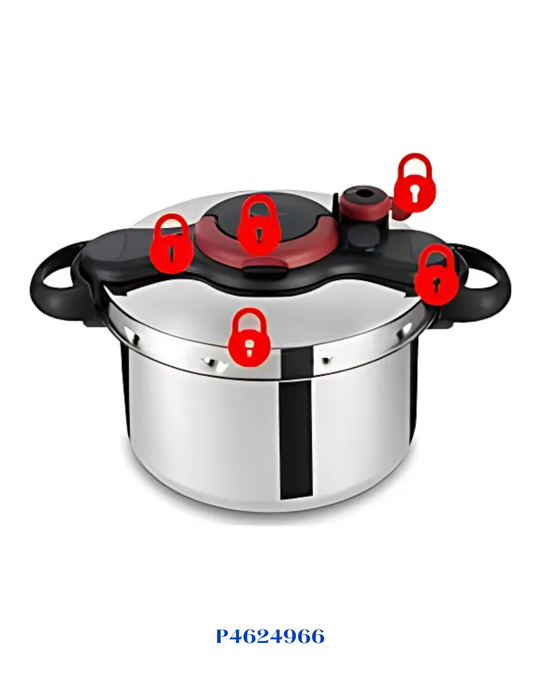 TEFAL CLIPSO MINUT' EASY  PRESSURE COOKER 9L- قدر ضغط تيفال
