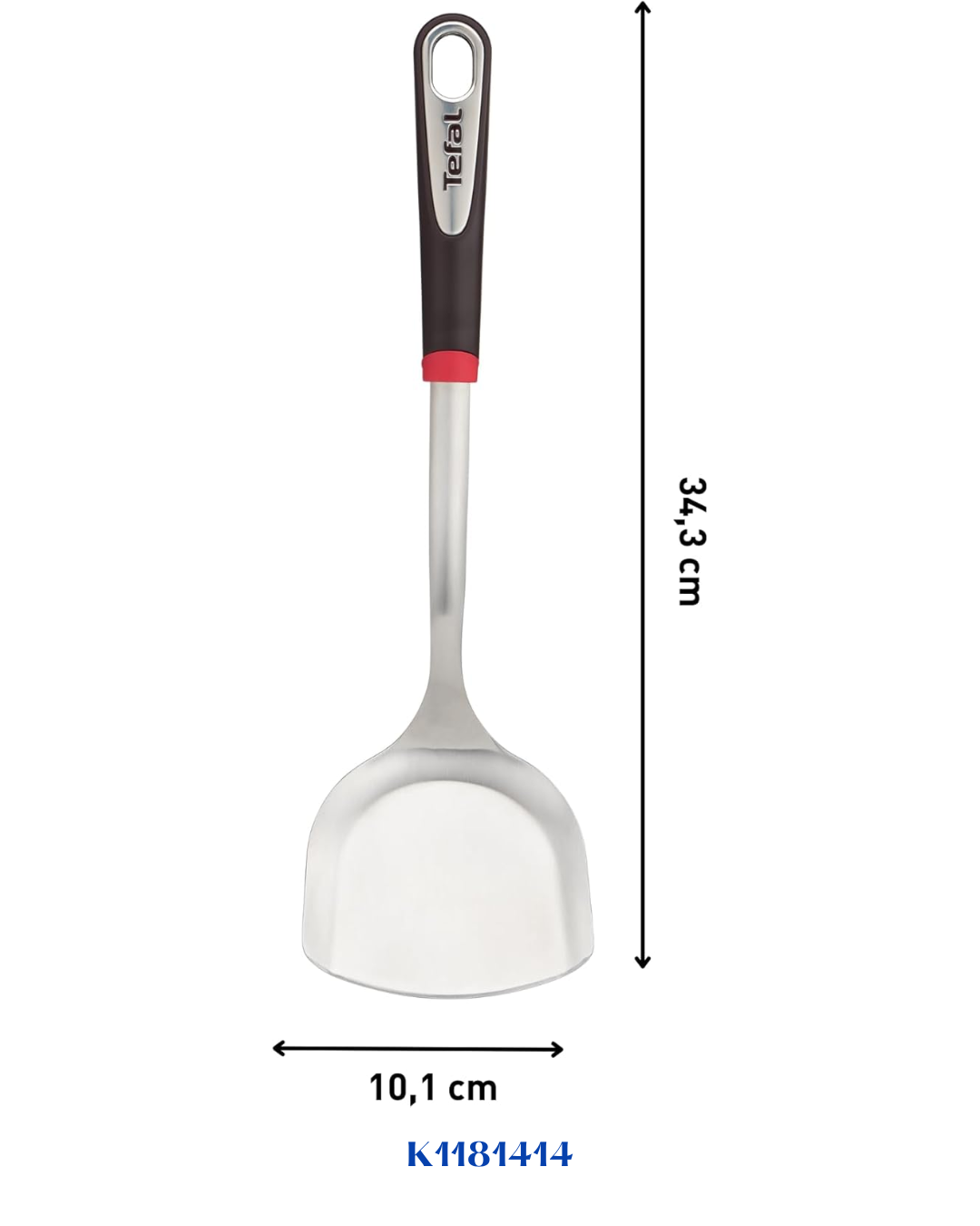 TEFAL INGENIO STAINLESS STEEL FLEXIBLE SPATULA