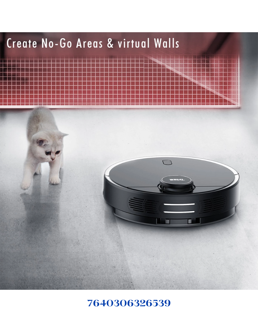 TRISA T-BOTBOT ROBOT VACUUM CLEANER 2500PA
