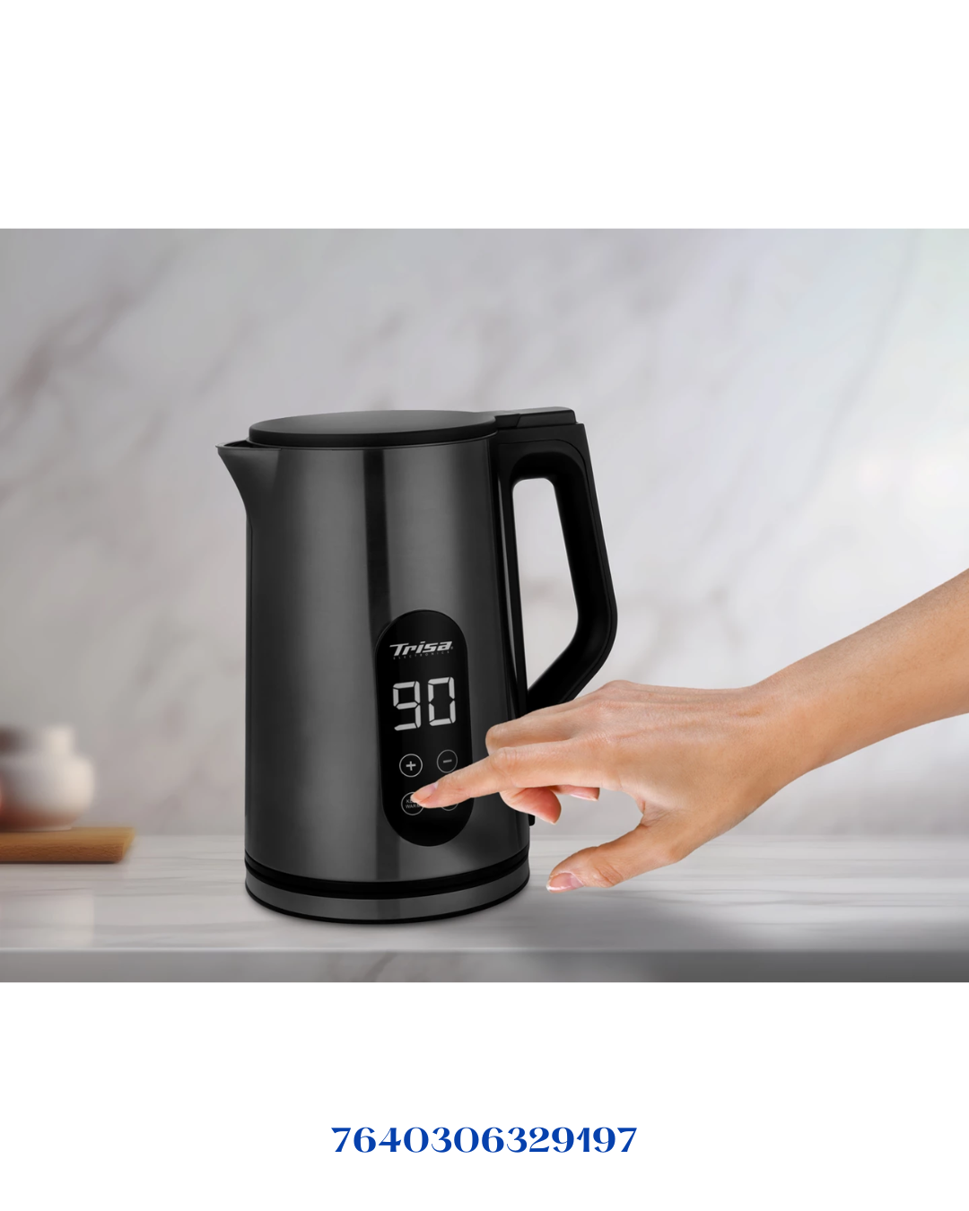TRISA KETTLE DIGITAL BOIL ANTHRACITE 2200 W 1.7 L