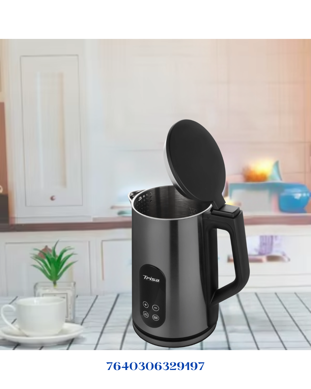 TRISA KETTLE DIGITAL BOIL ANTHRACITE 2200 W 1.7 L
