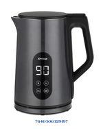 TRISA KETTLE DIGITAL BOIL ANTHRACITE 2200 W 1.7 L
