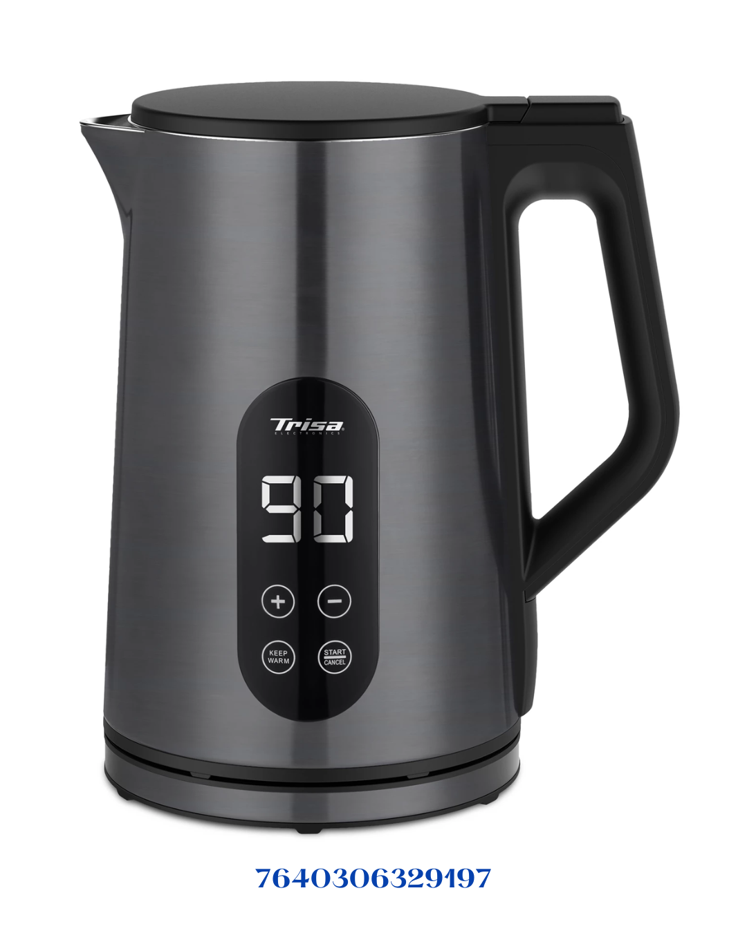 TRISA KETTLE DIGITAL BOIL ANTHRACITE 2200 W 1.7 L