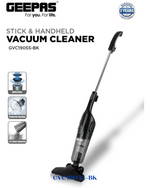GEEPAS STICK AND HANDHELD VACUUM CLEANER 600W