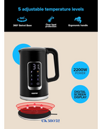 GEEPAS ELECTRIC KETTLE 1800W 1.7L