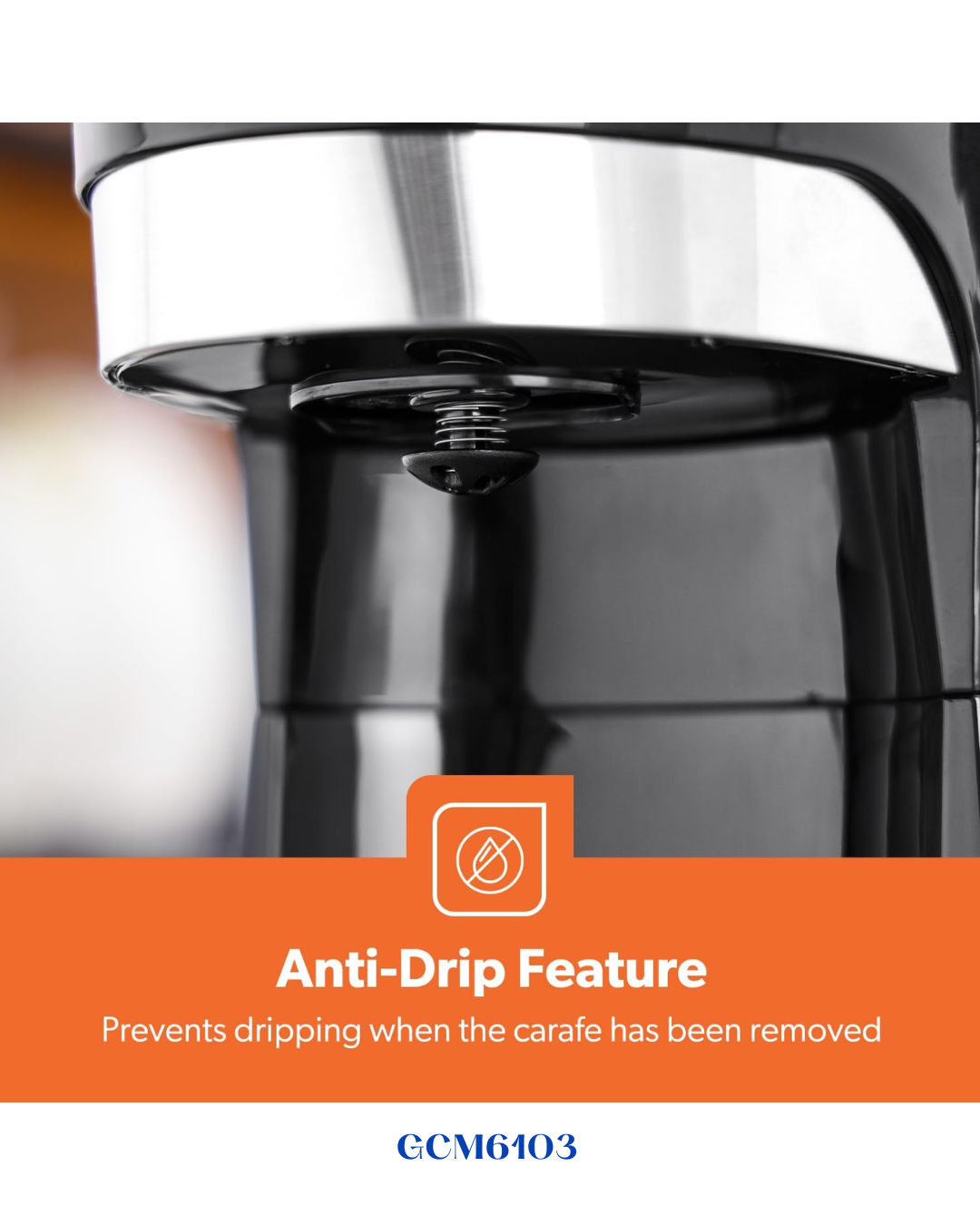 GEEPAS COFFEE MAKER 850–1000 W 1.5L