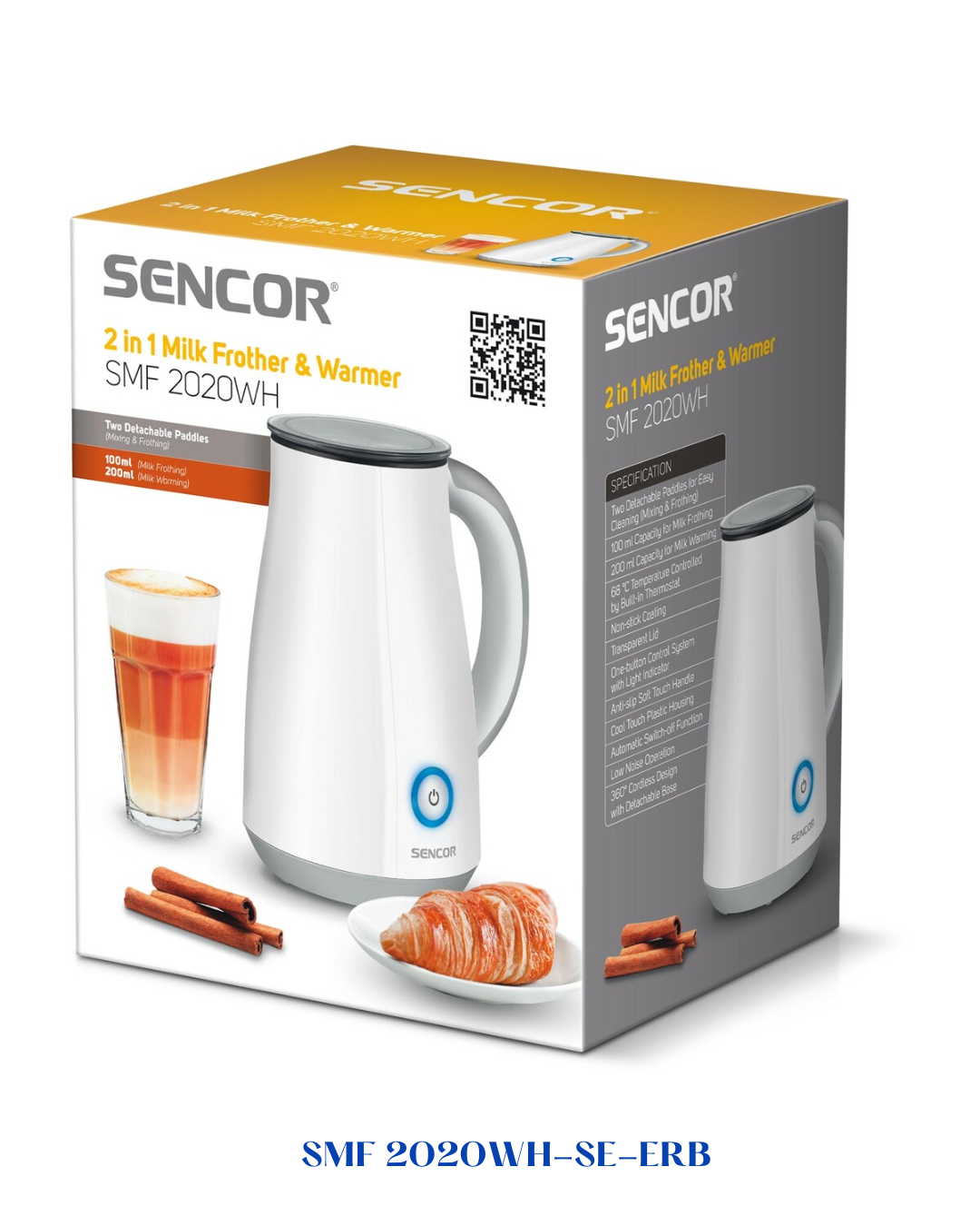 SENCOR MILK FROTHER AND WARMER 450W