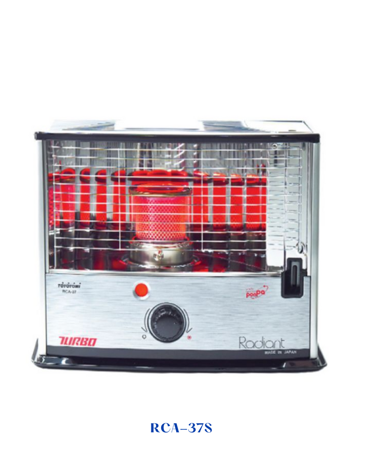 TOYOTOMI KEROSENE HEATER SILVER