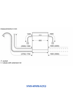 BOSCH FREE-STANDING DISHWASHER 60 CM