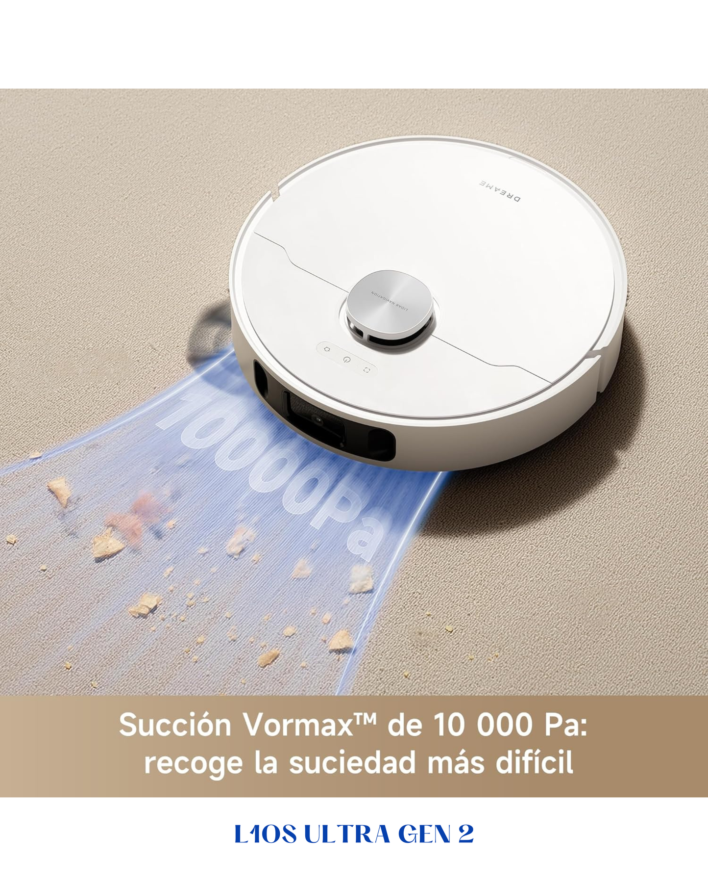 DREAME L10S ULTRA GEN 2 ROBOT VACUUM & MOP 1000PA