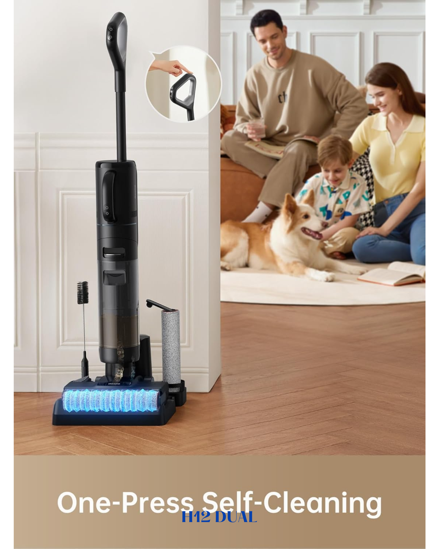 DREAME H12 DUAL CORDLESS WET & DRY VACUUM 16,000 PA
