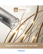 DREAME POCKET TITANIUM BRUSHLESS HAIR DRYER 110,000 RPM