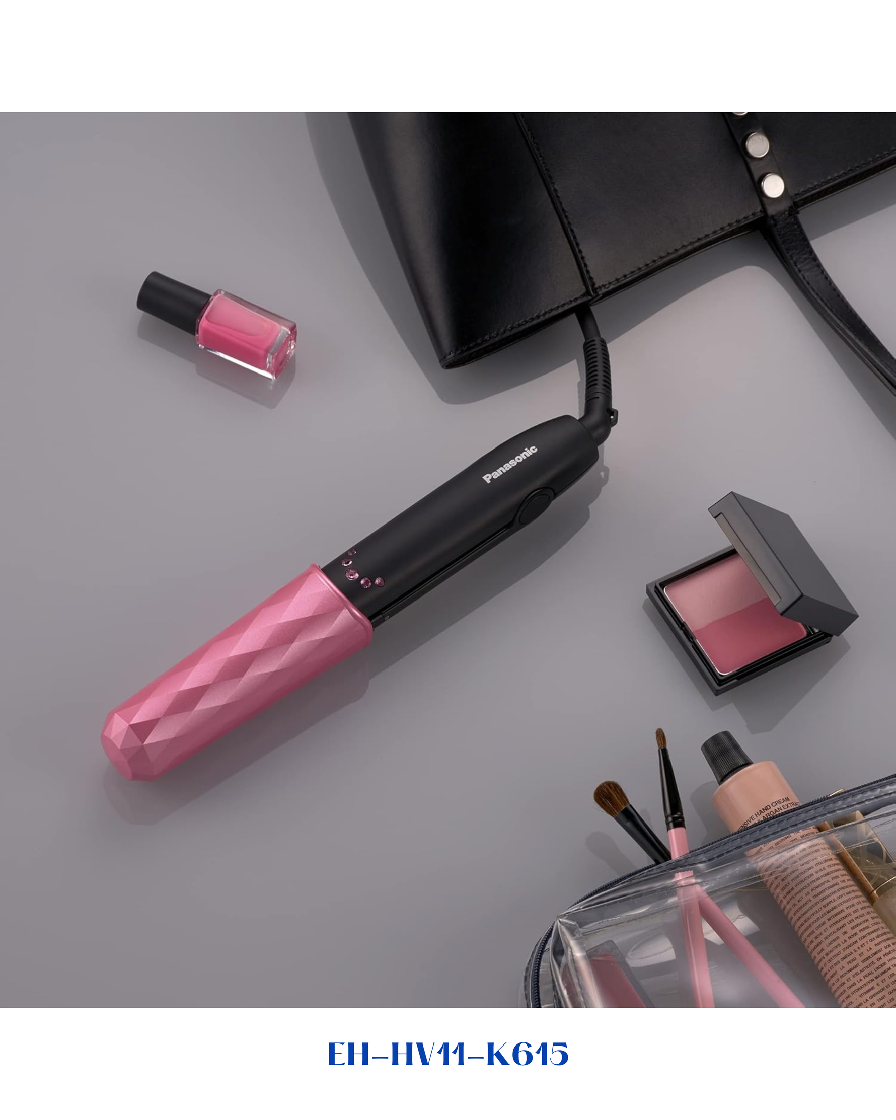 PANASONIC STRAIGHT & CURL PORTABLE HAIR STRAIGHTENER