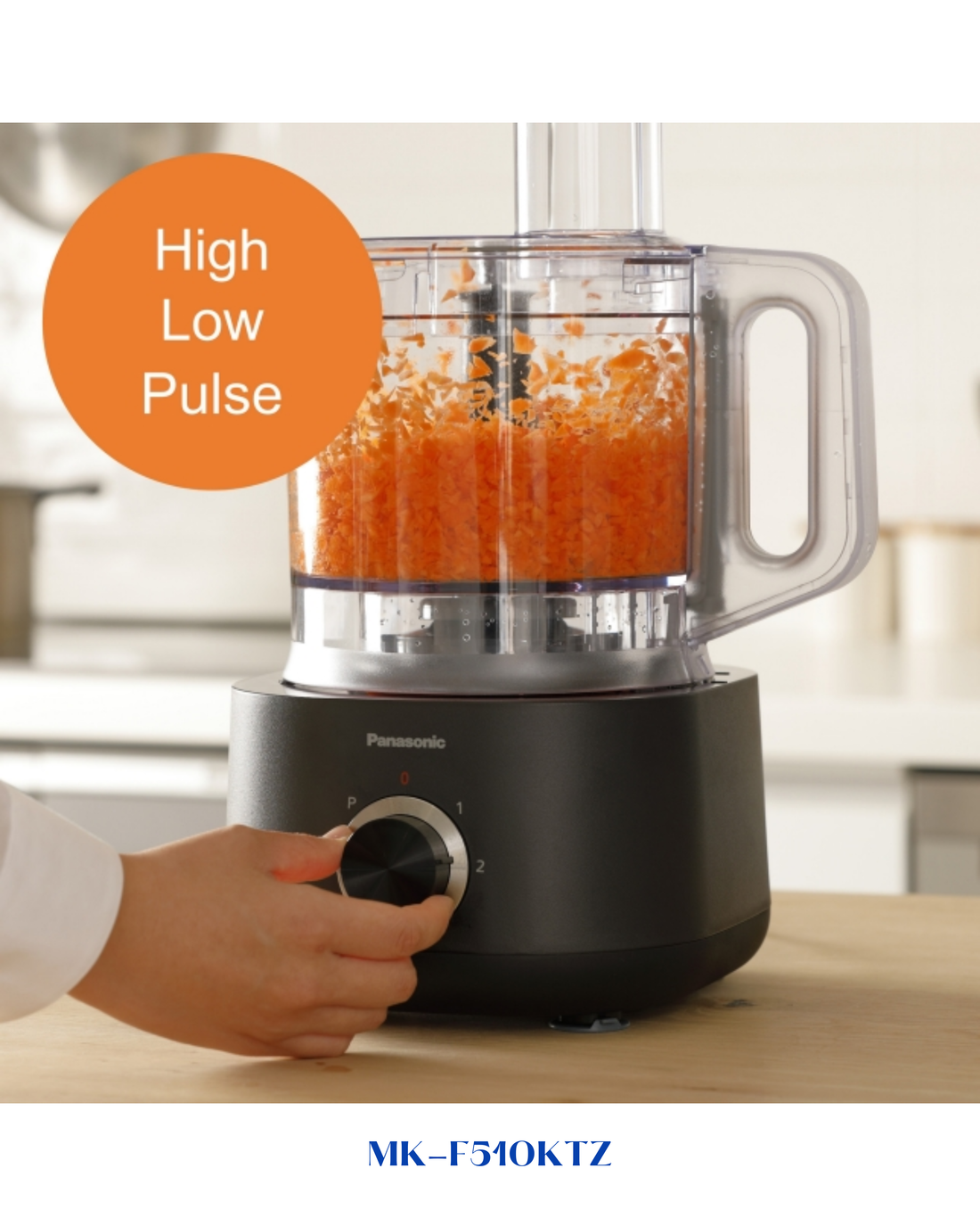 PANASONIC COMPACT FOOD PROCESSOR 2.4L