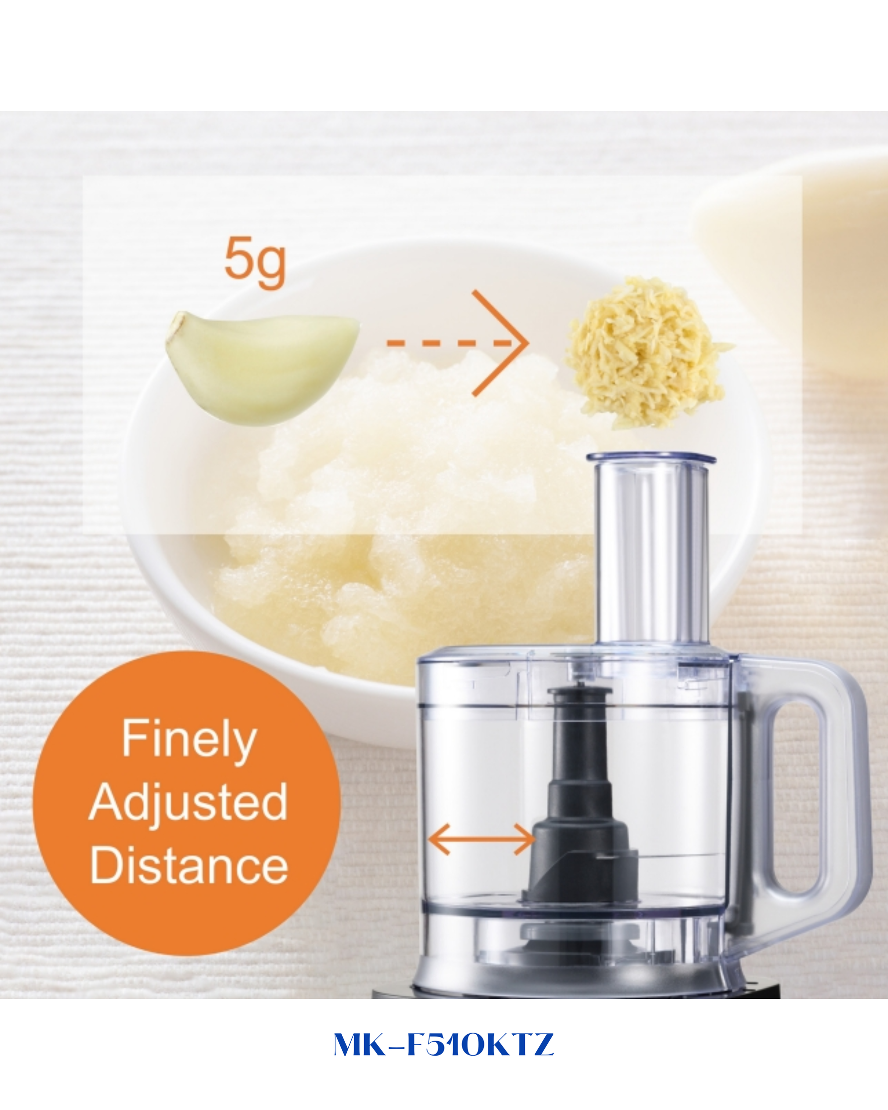 PANASONIC COMPACT FOOD PROCESSOR 2.4L