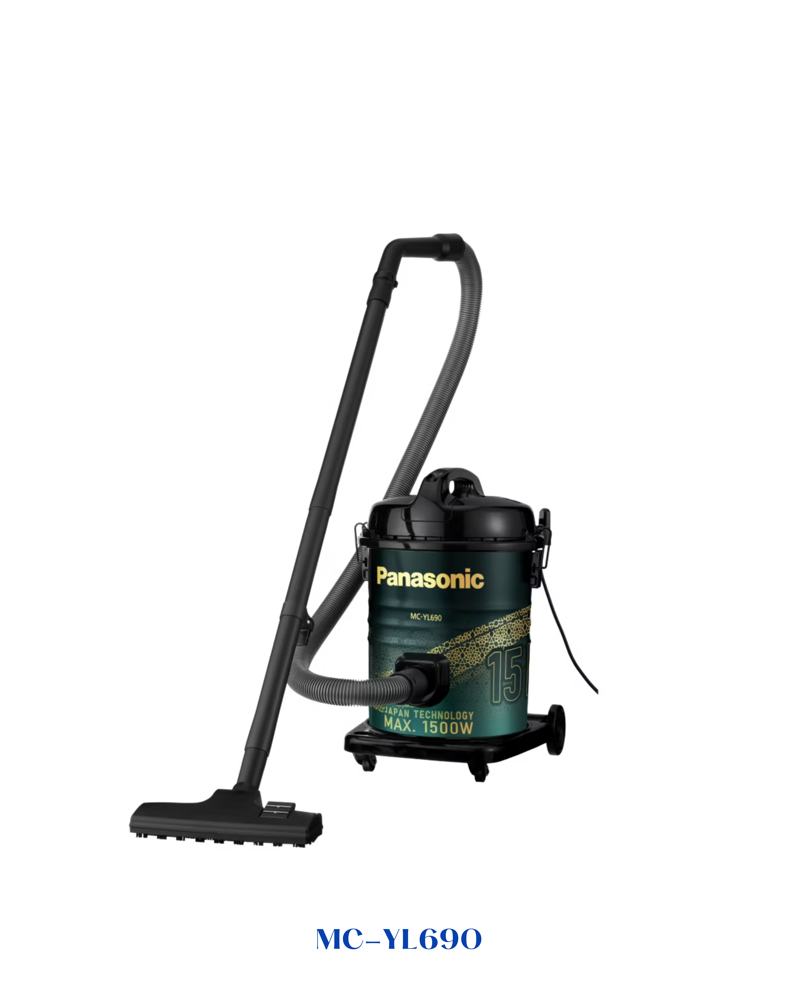 PANASONIC DRUM / TANK VACUUM CLEANER 1500W 15L