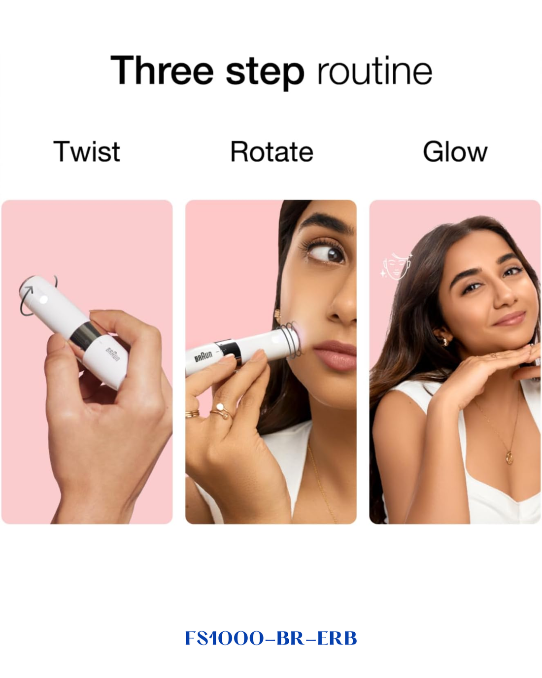 BRAUN FACE MINI HAIR REMOVER