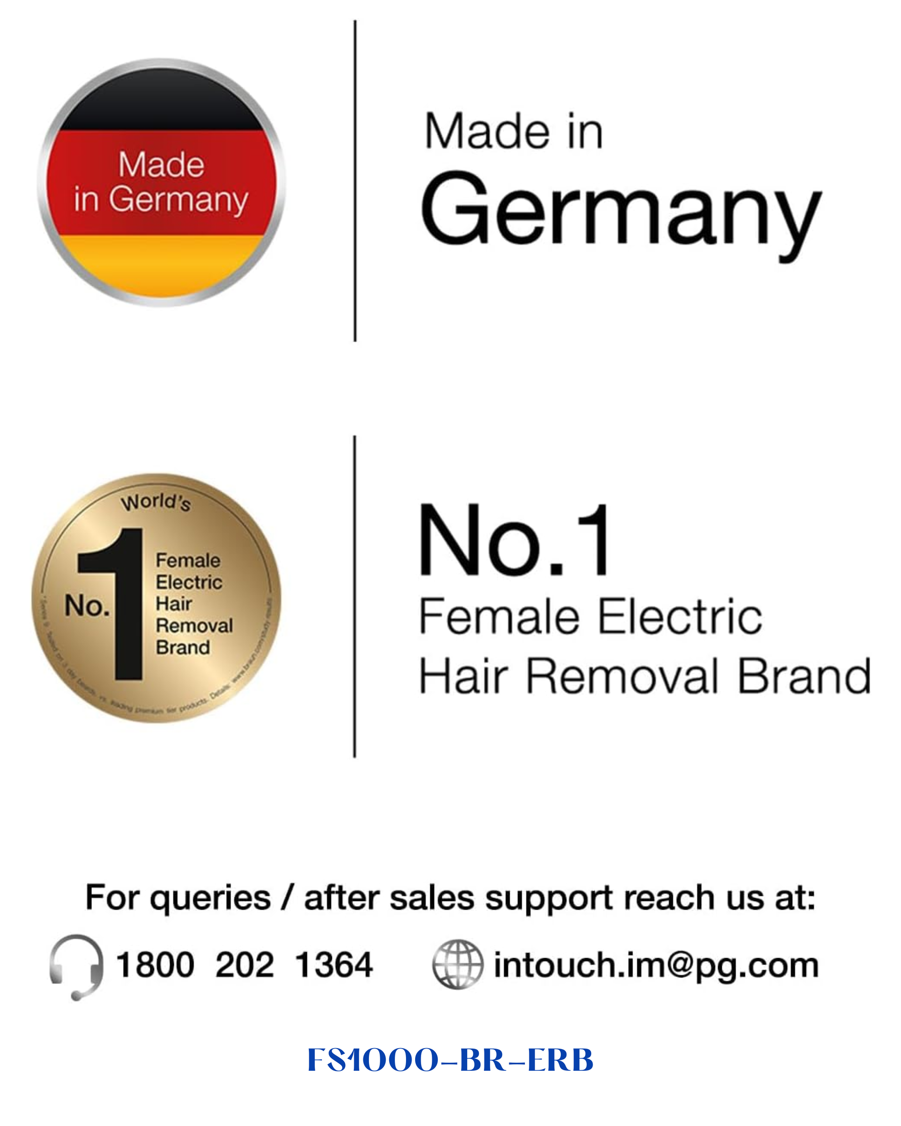 BRAUN FACE MINI HAIR REMOVER