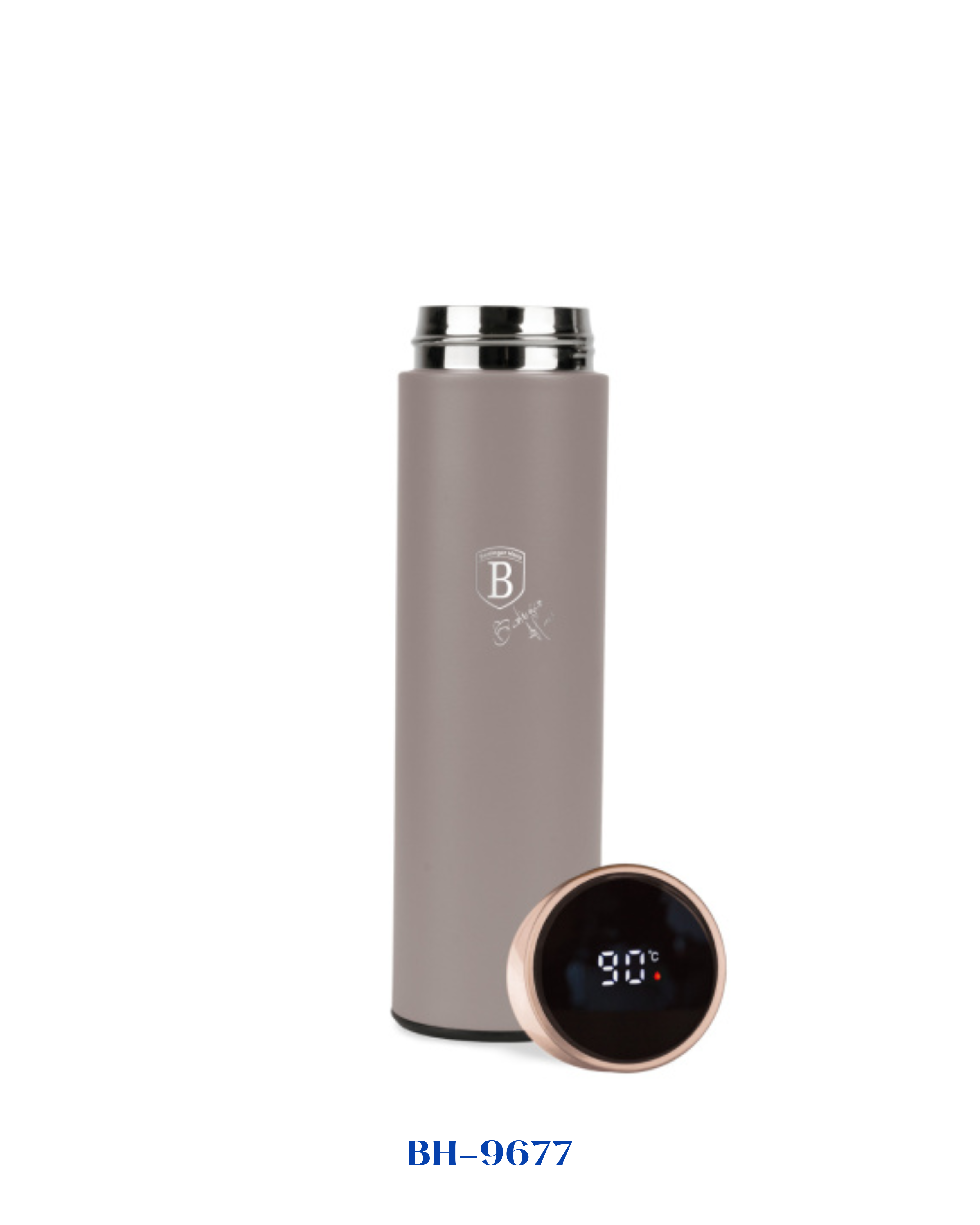 BERLINGER HAUS DRINKING BOTTLE WITH LED TEMPERATURE DISPLAY 0,5L