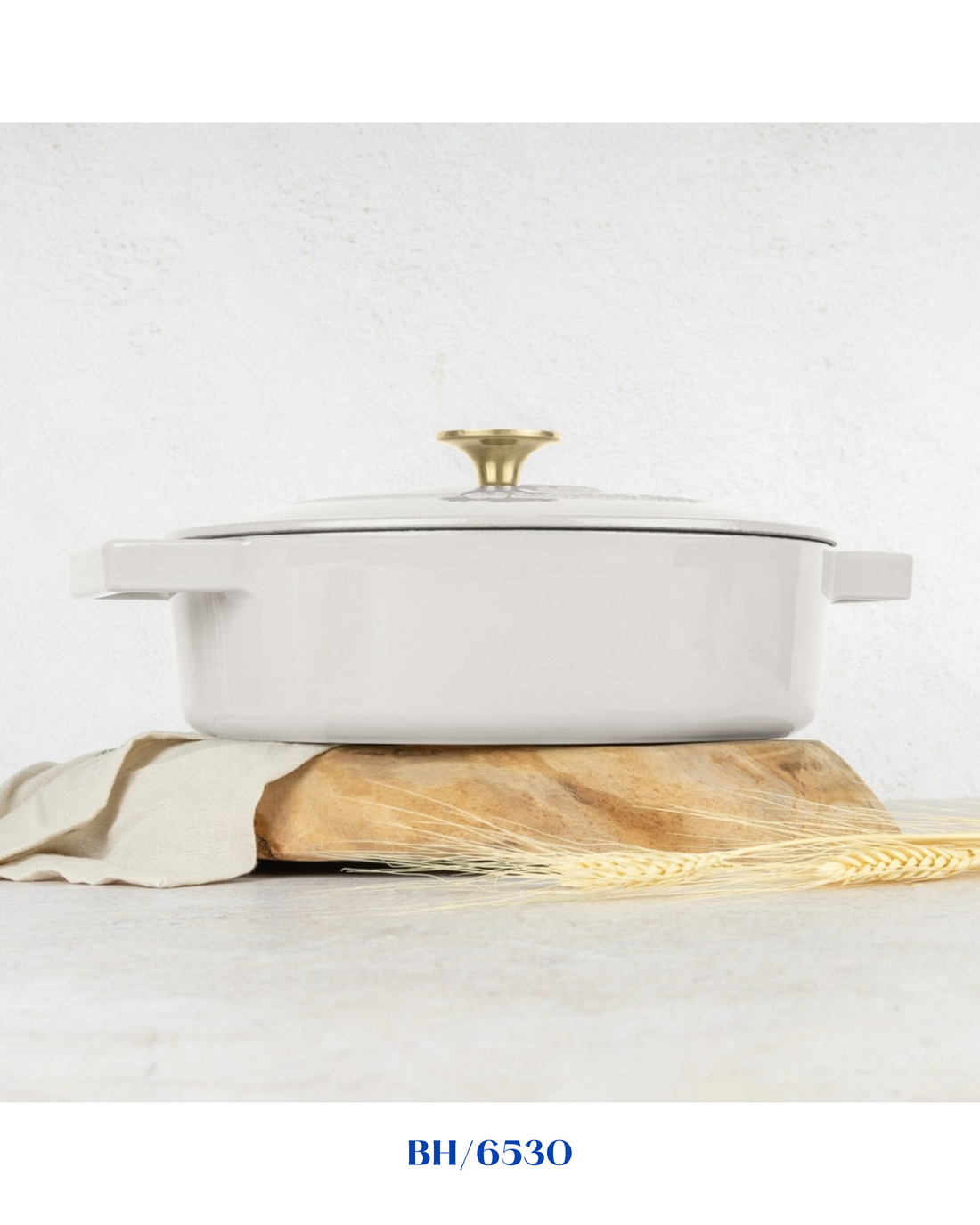 BERLINGER HAUS SHALLOW POT CAST IRON 26CM