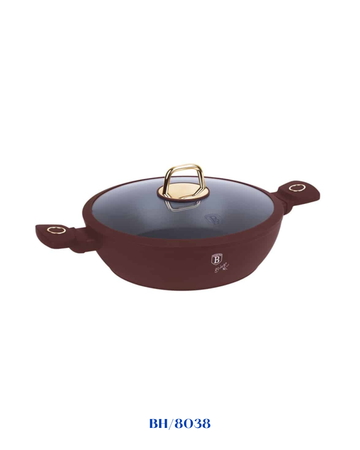 BERLINGER HAUS SHALLOW POT WITH LID 28CM