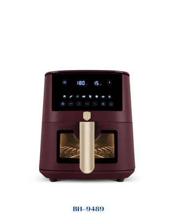 BERLINGER HAUS AIR FRYER 5 L VISIBLE WINDOW