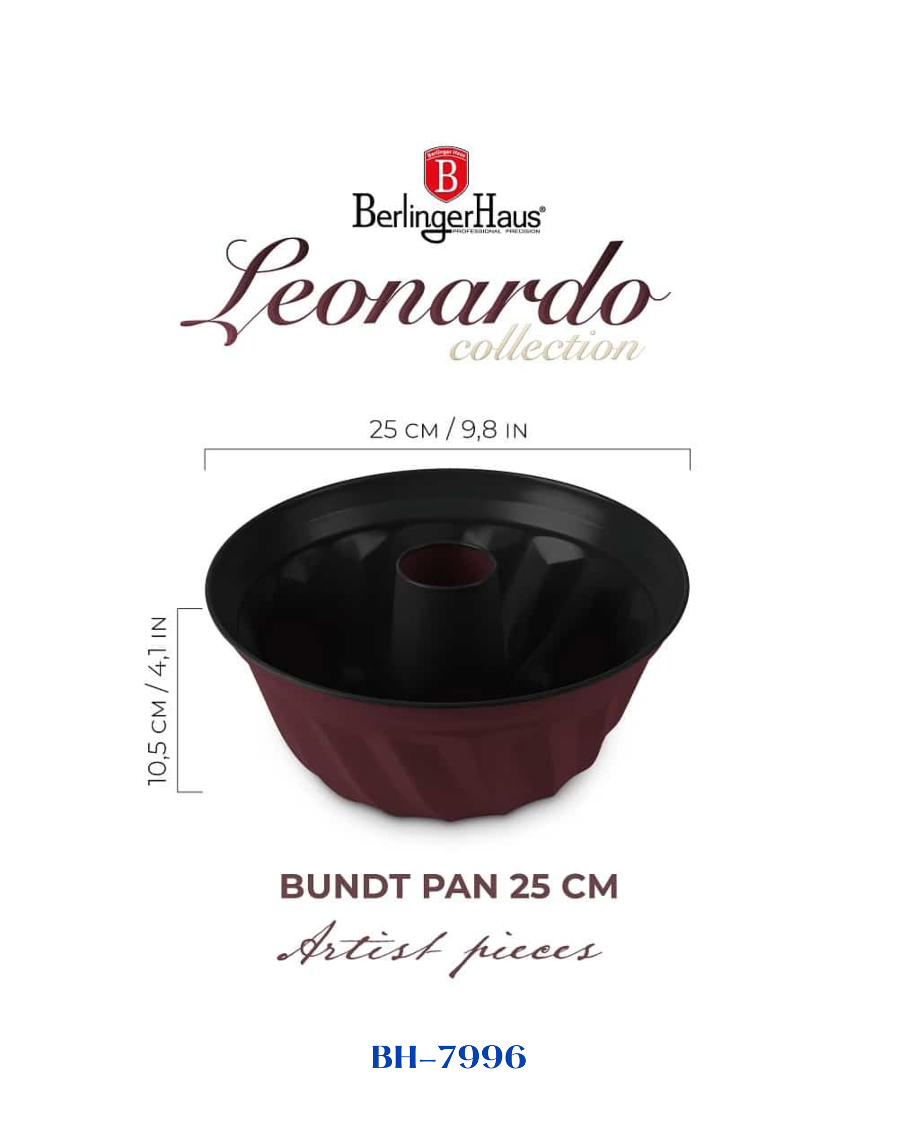 BERLINGER HAUS BUNDT PAN 25 CM
