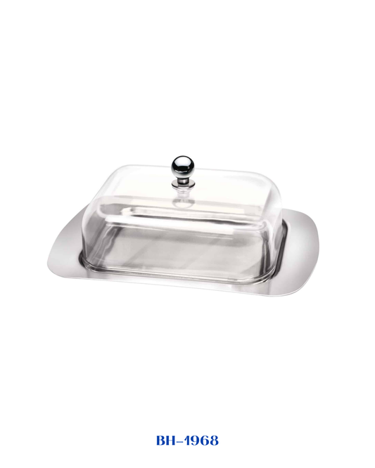 BERLINGER HAUS BUTTER DISH WITH ACRYLIC LID