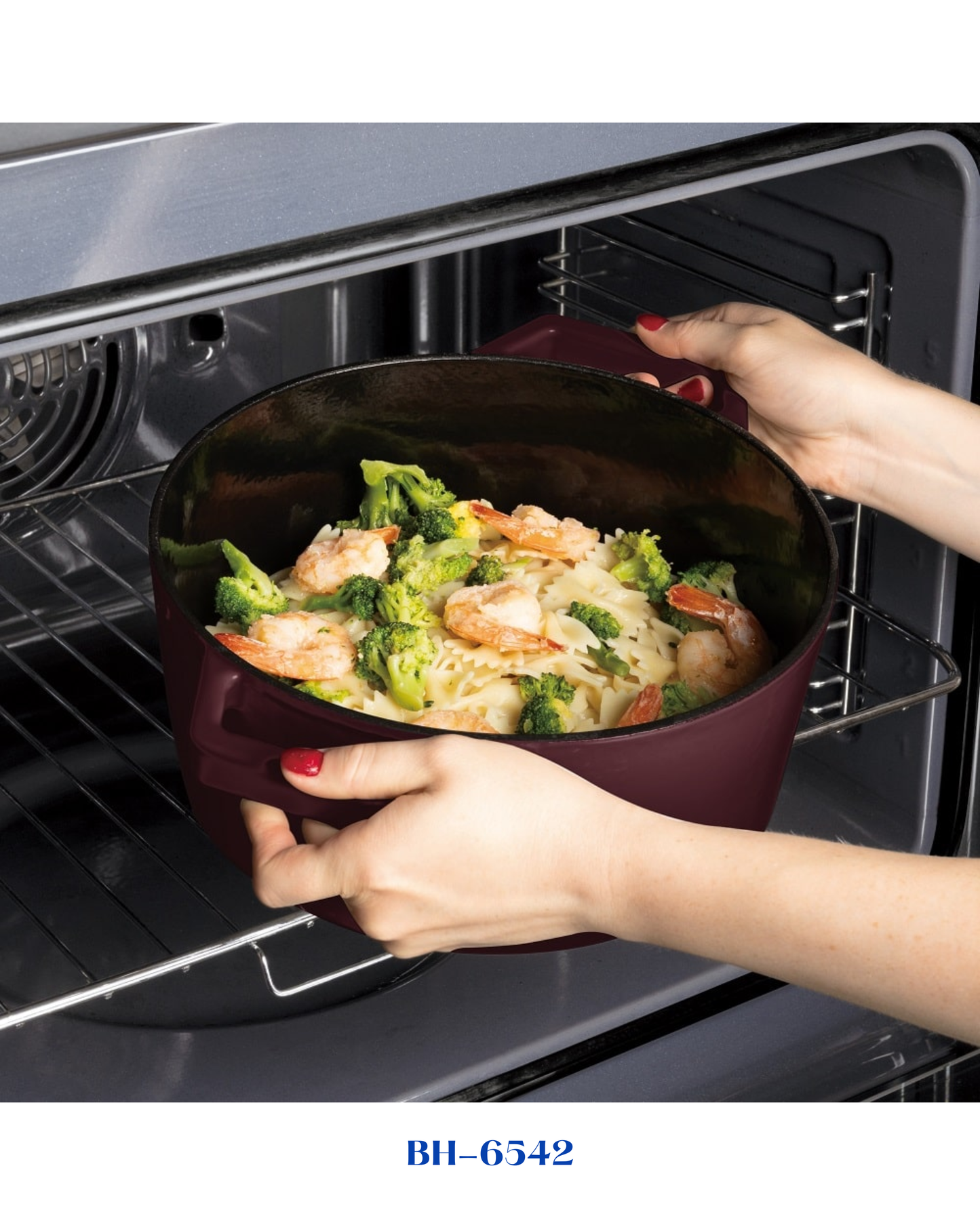 BERLINGER HAUS CASSEROLE CAST IRON 24CM