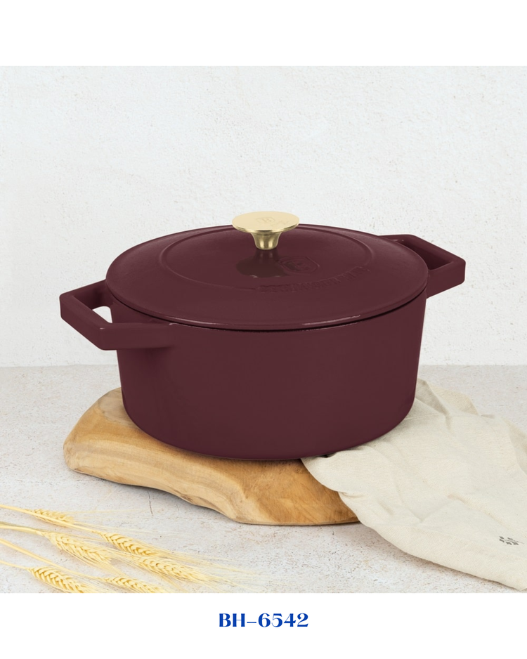 BERLINGER HAUS CASSEROLE CAST IRON 24CM